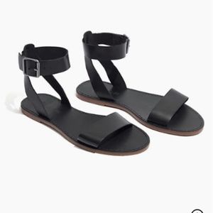 Madewell Boardwalk Ankle-Strap Sandals